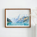 Baie d'Uri Poster by Moryarty - Oil Painting canvas print