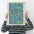 Motif des quatre fruits Poster by Moryarty - Oil Painting canvas print