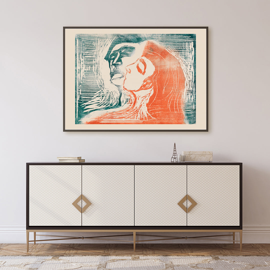 Tte contre tte Poster by Moryarty - Oil Painting canvas print