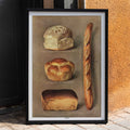 Pains cuits Poster by Moryarty - Oil Painting canvas print