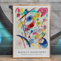 Composition en rouge, bleu, vert et jaune Poster by Moryarty - Oil Painting canvas print