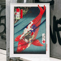 Sait no Oniwakamaru Poster by Moryarty - Oil Painting canvas print