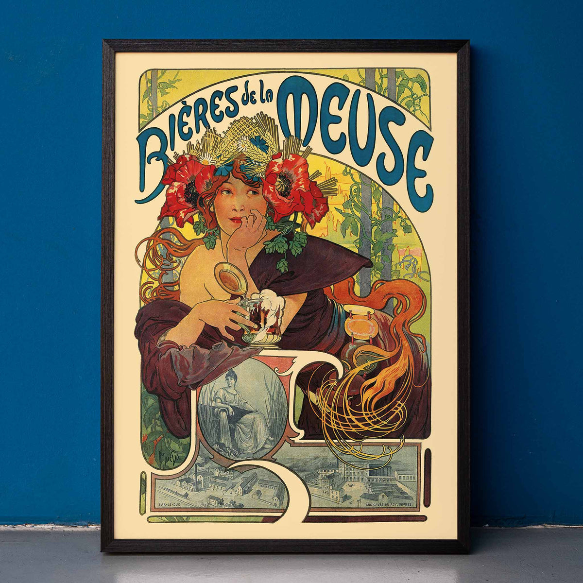 Bires de la Meuse Poster by Moryarty - Oil Painting canvas print