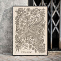 Motif pour textiles n1 Poster by Moryarty - Oil Painting canvas print