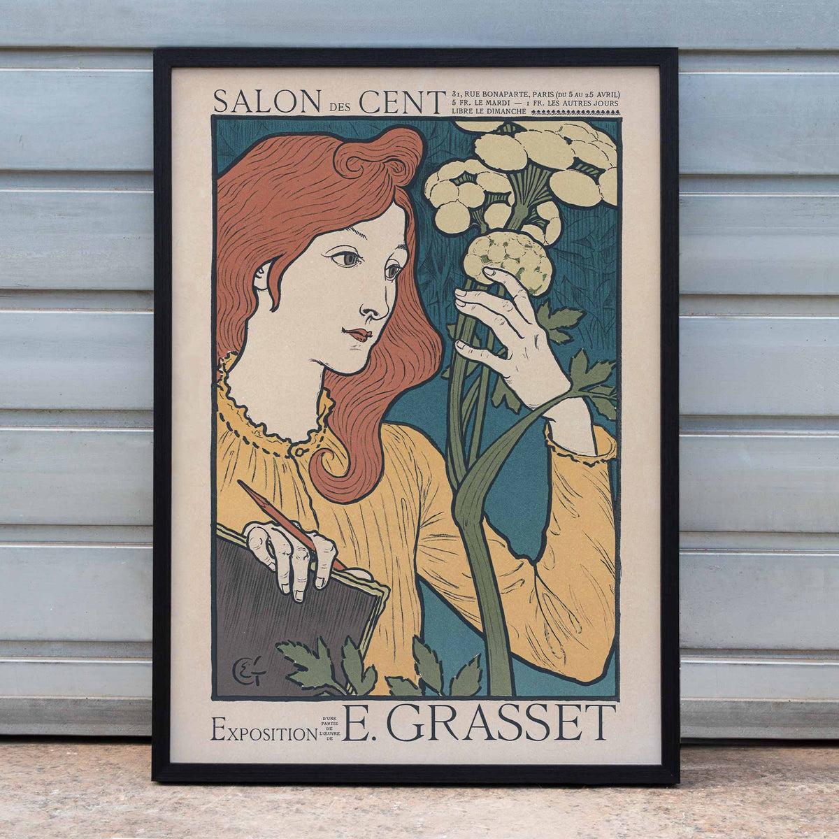 Salon des Cent Poster by Moryarty - Oil Painting canvas print