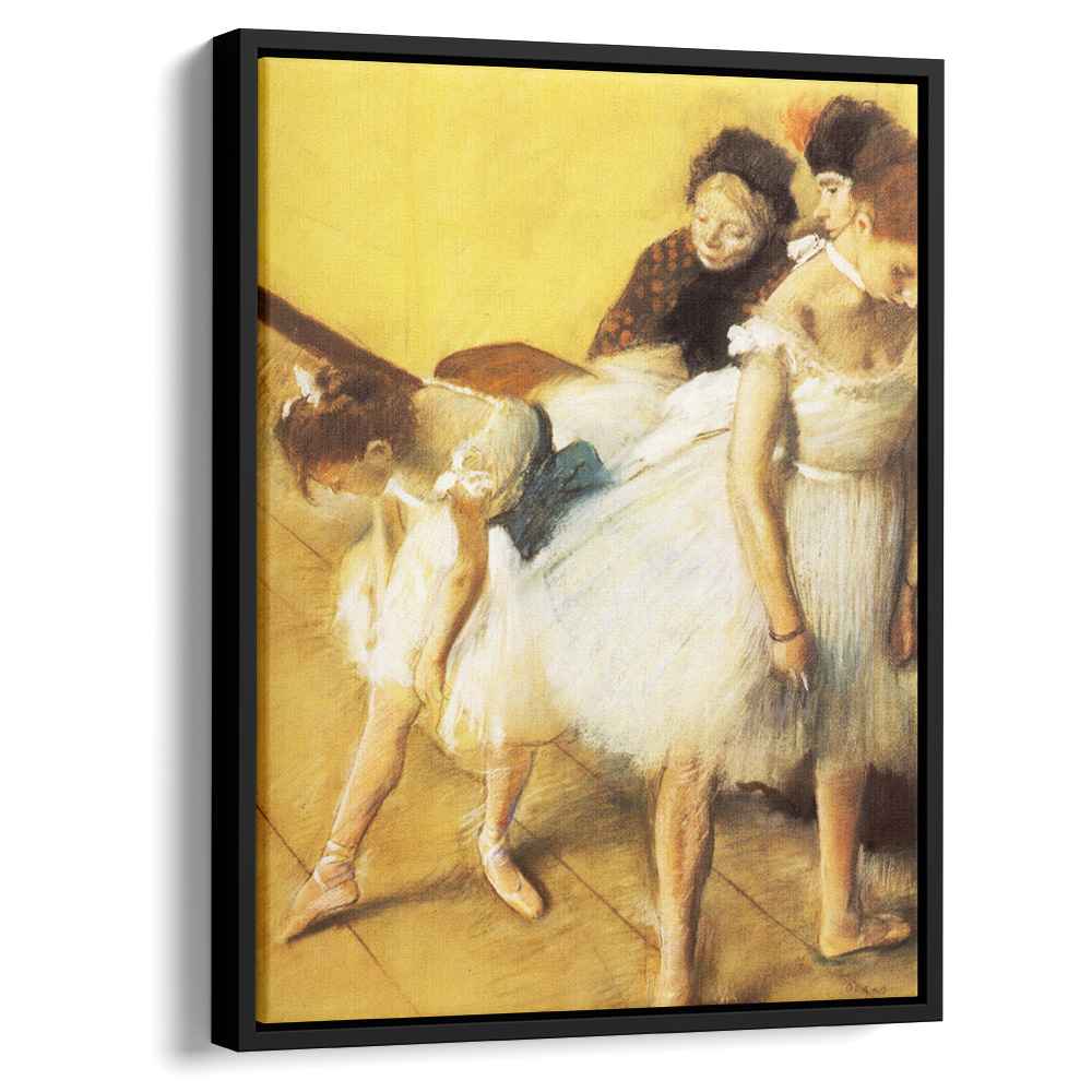 The Dancing Examination 1880 by Edgar Degas by Edgar Degas - Impressionist canvas print