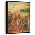 The Daughter of Jephtha study 1860 by Edgar Degas by Edgar Degas - Impressionist canvas print