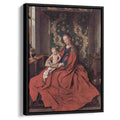 The Ince Hall Madonna The Virgin and Child Reading 1433 by Jan van Eyck by Jan van Eyck - Northern Renaissance canvas print