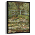 The Japanese Bridge 1899 by Claude Monet by Claude Monet - Impressionist canvas print