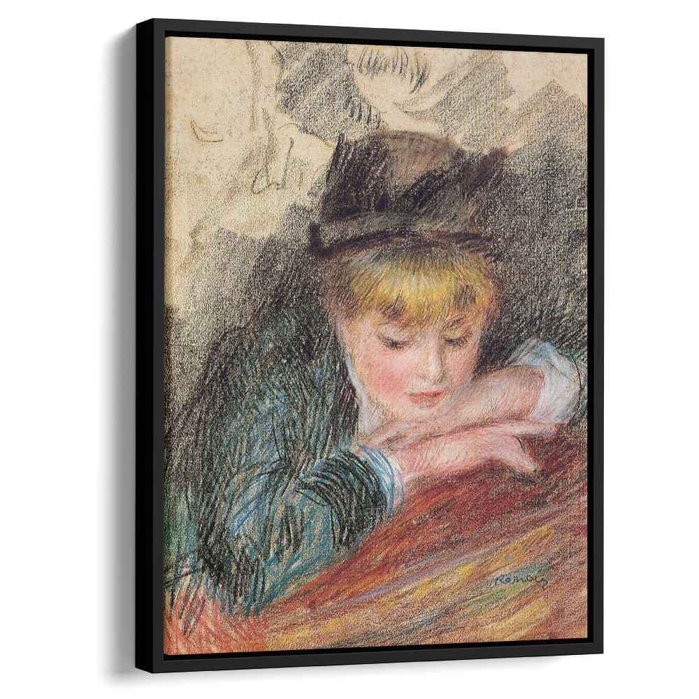 The Loge 1879 by Pierre-Auguste Renoir by Pierre-Auguste Renoir - Impressionist canvas print