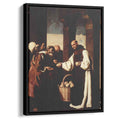 The mercy of Fra Martin de Vizcaya 1639 by Francisco de Zurbaran by Francisco de Zurbaran - Oil Painting canvas print