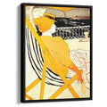 The passenger in cabin 54 1896 by Henri de Toulouse-Lautrec by Henri de Toulouse-Lautrec - Post-Impressionist canvas print