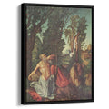 The Penitence of St. Jerome 1502 by Lucas Cranach the Elder by Lucas Cranach the Elder - Renaissance canvas print