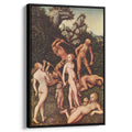 The Silver Age 1516 by Lucas Cranach the Elder by Lucas Cranach the Elder - Renaissance canvas print