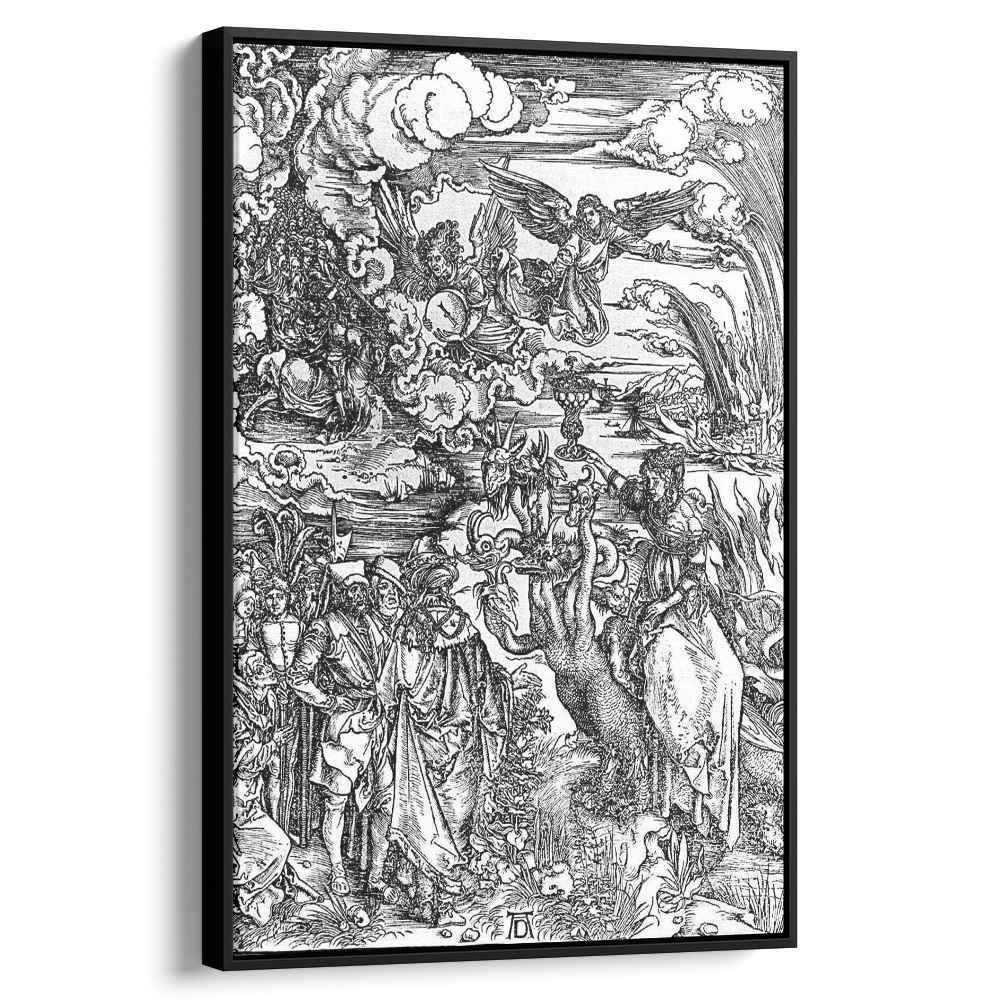 The Whore of Baylon 1498 by Albrecht Durer by Albrecht Durer - Renaissance canvas print