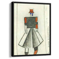 Undertaker 1913 by Kazimir Malevich by Kazimir Malevich - Abstract canvas print