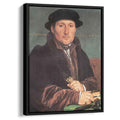 Unknown Young Man at his Office Desk 1541 by Hans Holbein the Younger by Hans Holbein the Younger - Oil Painting canvas print