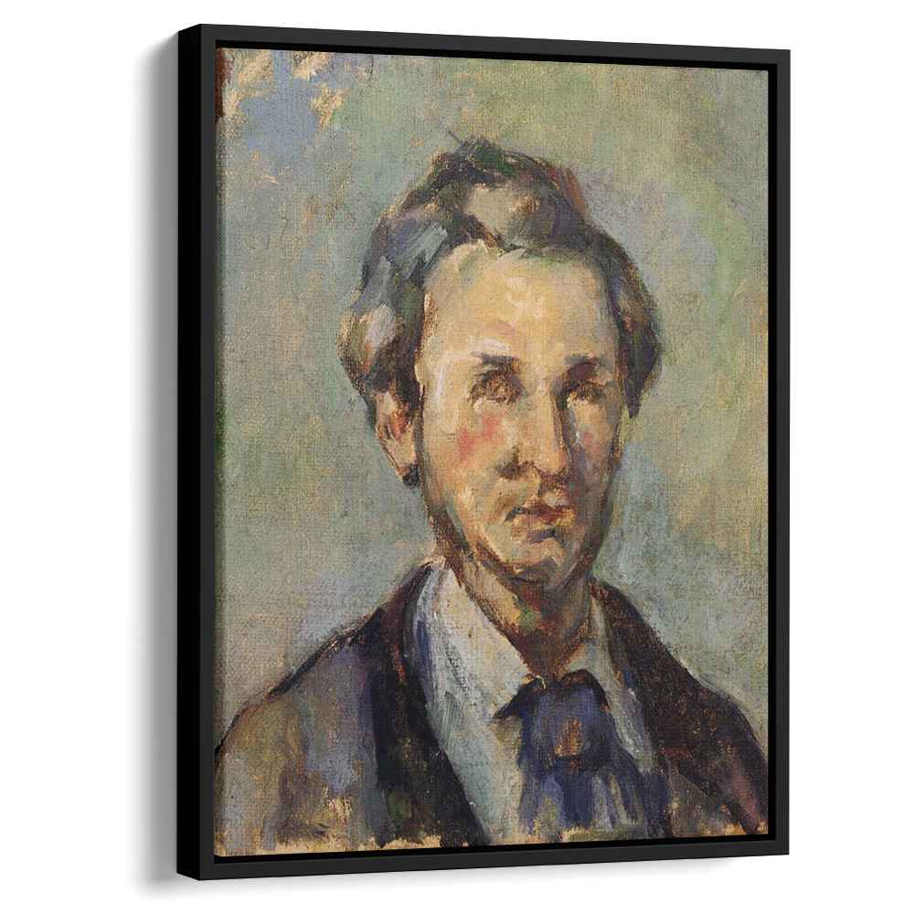 Victor Chocquet 1882 by Paul Cezanne by Paul Cezanne - Post-Impressionist canvas print