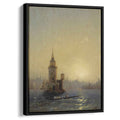 View of Leandrovsk tower in Constantinople 1848 by Ivan Aivazovsky by Ivan Aivazovsky - Oil Painting canvas print