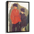 Village Boys 1905 by Boris Kustodiev by Boris Kustodiev - Oil Painting canvas print