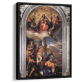 Virgin and Child with Saints 1565 by Paolo Veronese by Paolo Veronese - Oil Painting canvas print