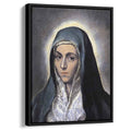 Virgin Mary 1585 by El Greco by El Greco - Oil Painting canvas print