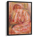 Woman Leaning on Her Elbow 1918 by Pierre-Auguste Renoir by Pierre-Auguste Renoir - Impressionist canvas print