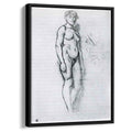 Woman Standing in Semi Profile 1883 by Henri de Toulouse-Lautrec by Henri de Toulouse-Lautrec - Post-Impressionist canvas print
