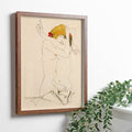 Deux femmes enlaces Poster by Moryarty - Oil Painting canvas print