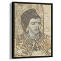 Zouave, Half-Figure by Vincent van Gogh by Vincent van Gogh - Post-Impressionist canvas print